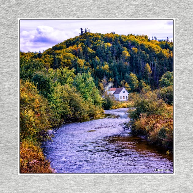 House on Margaree River by kenmo